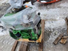 John Deere 4045 Diesel Engine Runs & Operates - NO Guarantee