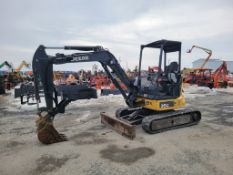 2016 Deere 35G Mini Excavator 'Ride & Drive - Drive Train Guarantee'