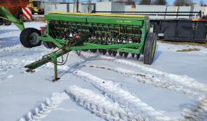 John Deere 8300 Grain Drill Works Good
