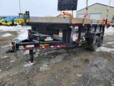 2024 Big Tex 14LP Dump Trailer Title in the Office