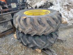 Tires on Wheels 'Pair of 2'