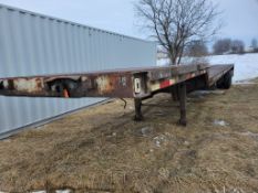 2000 Hyster Step Deck Trailer 'Title in the Office'