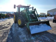2012 John Deere 6125R Cab Loader Tractor 'Ride & Drive - Drive Train Guarantee'