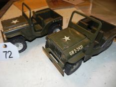 Tonka Military Jeep
