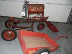 Pedal Tractor with trailer