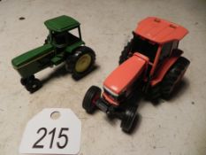 2 Toy Tractors
