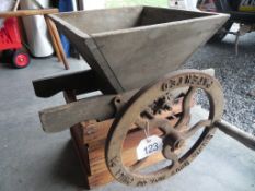 Fruit Crusher with Crate