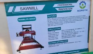Agrotk YCG32 Sawmill 'NEW'