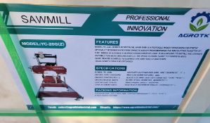 Agrotk YCG26 Sawmill 'NEW'