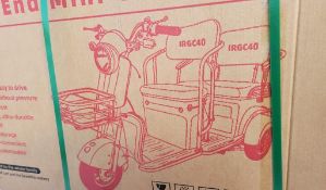 SD Lanch IRGC40 Electric Tricycle 'NEW'