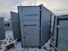 Hurricane Light Weight Storage Container 'AS-IS'