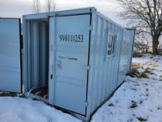 Hurricane Light Weight Storage Container 'AS-IS'