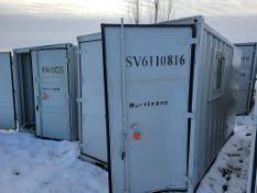 Hurricane Light Weight Storage Container 'AS-IS'