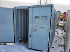 Hurricane Light Weight Storage Container 'AS-IS'