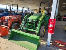 John Deere 3320 Compact Loader Tractor 'Ride & Drive - Drive Train Guarantee'