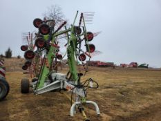 Claas Liner 3500 Rotary Rake 'Field Ready - Manual in the Office, Monitor in the Office'