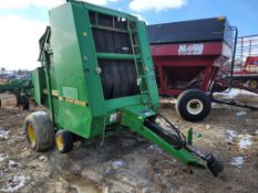 John Deere 435 Round Baler 'Monitor in the Office'