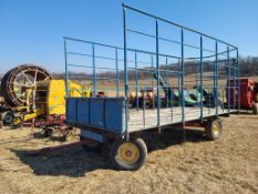 Bale King Metal Rack Wagon