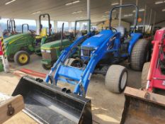 New Holland TC45DA Compact Loader Tractor 'Ride & Drive - Drive Train Guarantee'