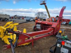 New Holland FP230 Pull Type Forage Harvester 'Controls in the Office'