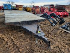 Flat Trailer 'NO TITLE'