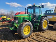 John Deere 7700 Cab Tractor 'Runs & Operates - NO Guarantee'