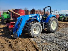 2013 New Holland T4.105 Loader Tractor 'Runs & Operates - NO Guarantee'