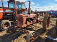 Farmall H Antique Tractor 'Runs & Operates - NO Guarantee'