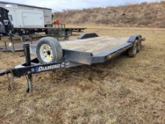 2021 Diamond C Car Trailer 'Title in the Office'