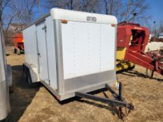 2001 Car Mate Enclosed Trailer 'Title in Office '