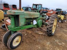 John Deere 50 Antique Tractor 'AS-IS - For Parts or Repair'