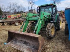 John Deere 6200 Cab Loader Tractor 'Ride & Drive - Drive Train Guarantee'