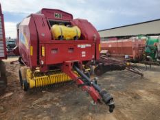 2009 New Holland BR7060 Round Baler 'Monitor in the Office'