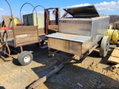 Stainless Steel Tank on Cart