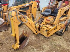 Case D100 Skidsteer Back Hoe Attachment