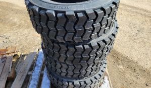 Forerunner SKS-4 Skid Steer Tires 'Set of 4 - New'