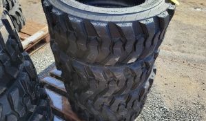 Forerunner SKS-1 Skid Steer Tires 'Set of 4 - New'