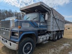 1986 Ford LTL 9000 Triaxle Dump Truck 'Title'