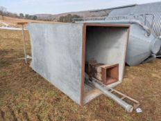 Galvanized Feed Bin
