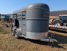2014 Valley Steel Livestock Trailer 'Title'