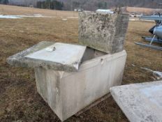 Wineland Concrete Cattle Water