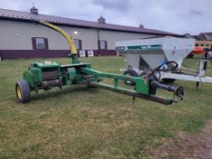 John Deere 3970 Pull Type Forage Harvester 'Manual in the Office, Monitor in the Office,'