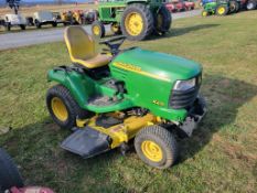 John Deere X475 Riding Tractor 'Ride & Drive - Drive Train Guarantee'
