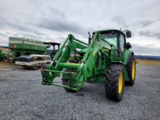 John Deere 6530 Premium Cab Loader Tractor 'Runs & Operates - NO Guarantee'