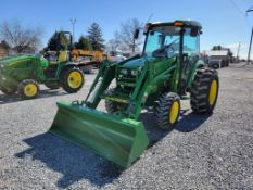 2015 John Deere 4052R Cab Compact Loader Tractor 'Ride & Drive - Drive Train Guarantee'