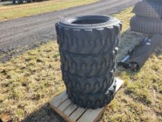 Forerunner SKS1 Skid Steer Tires 'Set of 4 - New'