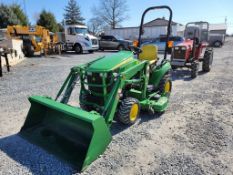 2014 John Deere 1023E Compact Loader Tractor 'Ride & Drive - Drive Train Guarantee'