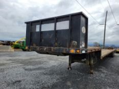 1990 Lufkin Step Deck Trailer