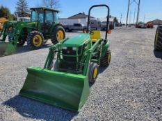 2013 John Deere 1023E Compact Loader Tractor 'Ride & Drive - Drive Train Guarantee'
