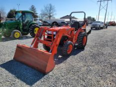 Kubota L3400 Compact Tractor Loader Backhoe 'Ride & Drive - Drive Train Guarantee'